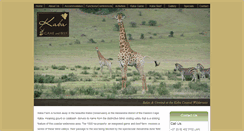 Desktop Screenshot of kabagamefarm.co.za